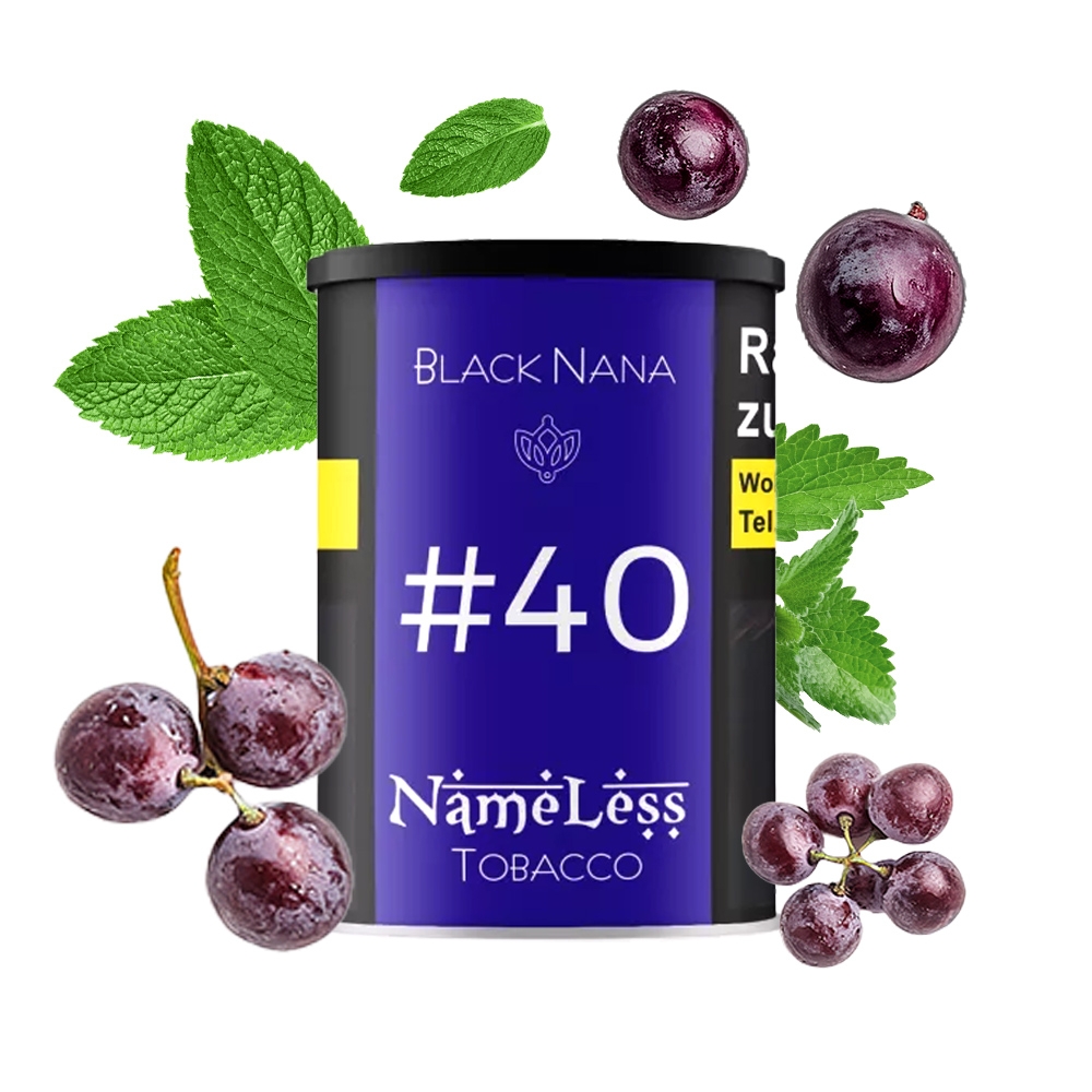 NameLess Tobacco 1kg - #40 Black Nana