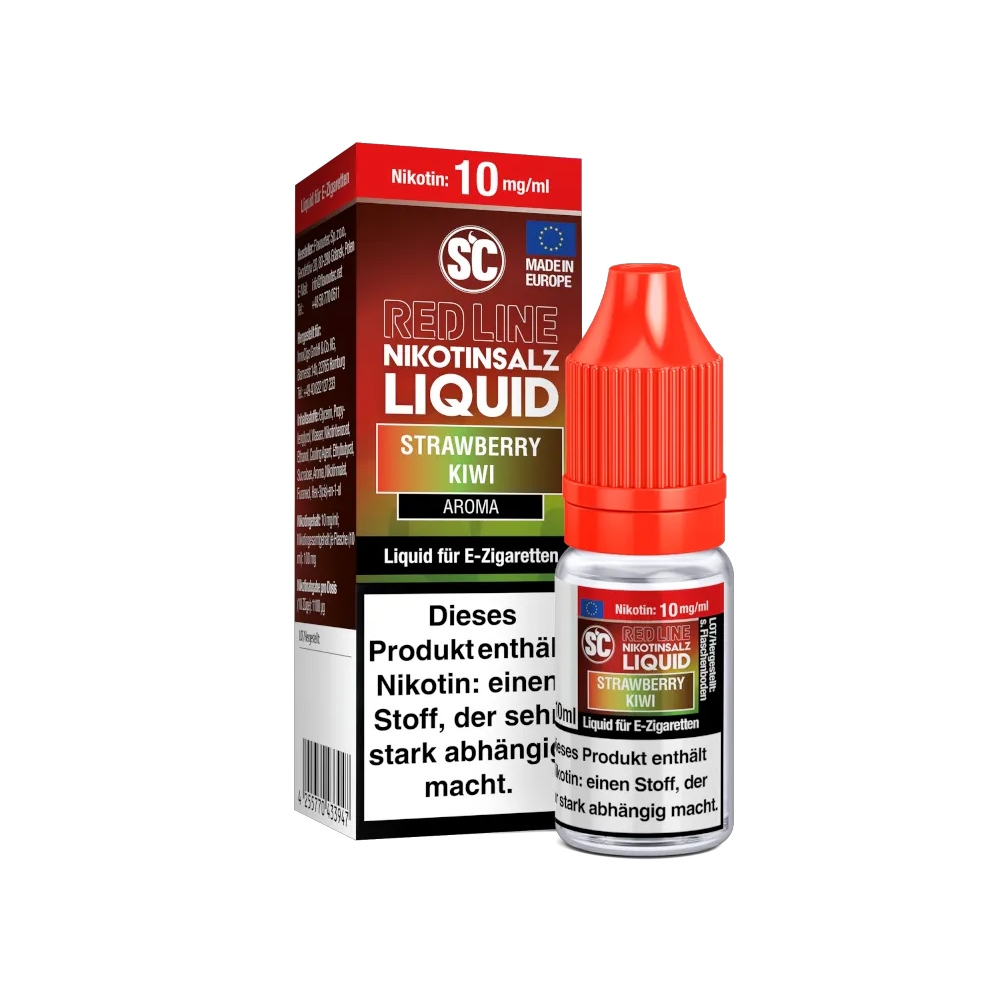 SC Red Line Nikotinsalz Liquid 10mg - Strawberry Kiwi