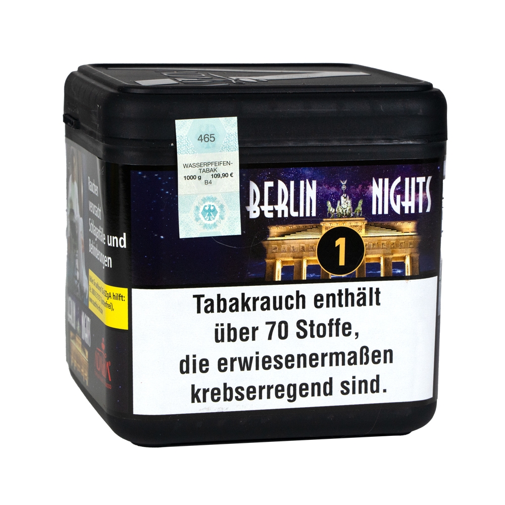 Adalya Tabak 1kg Dose - Berlin Nights (1)