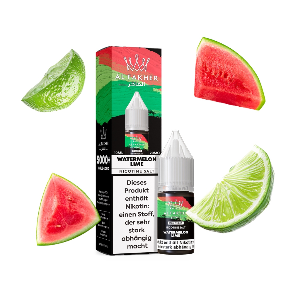 Al Fakher Liquid 20mg - Watermelon Lime