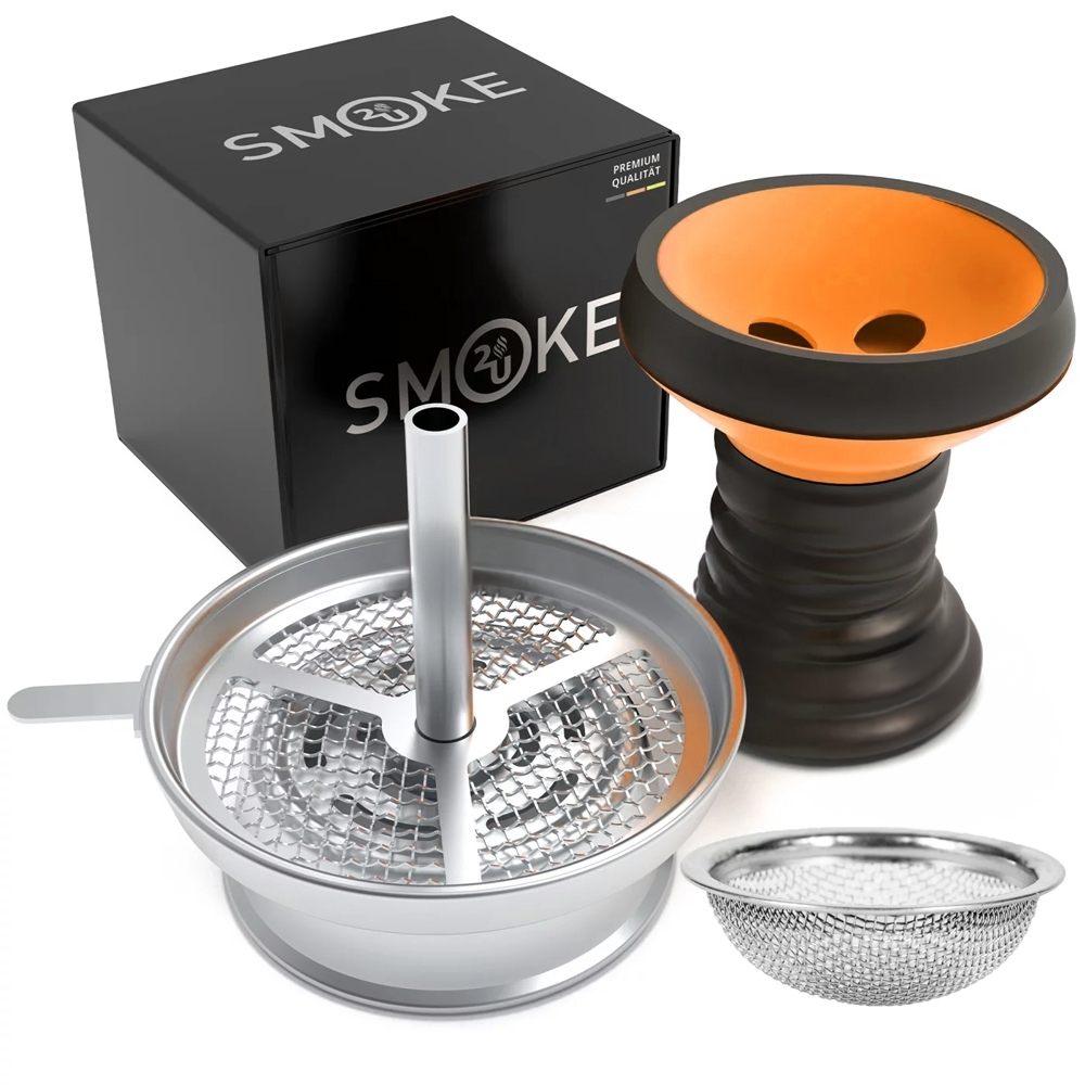 Smoke2u Steinkopf Set - Orange