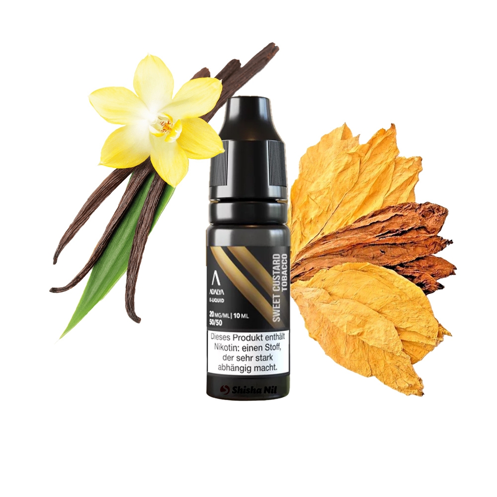 Adalya E-Liquid 10ml - Sweet Custard Tobacco 20mg