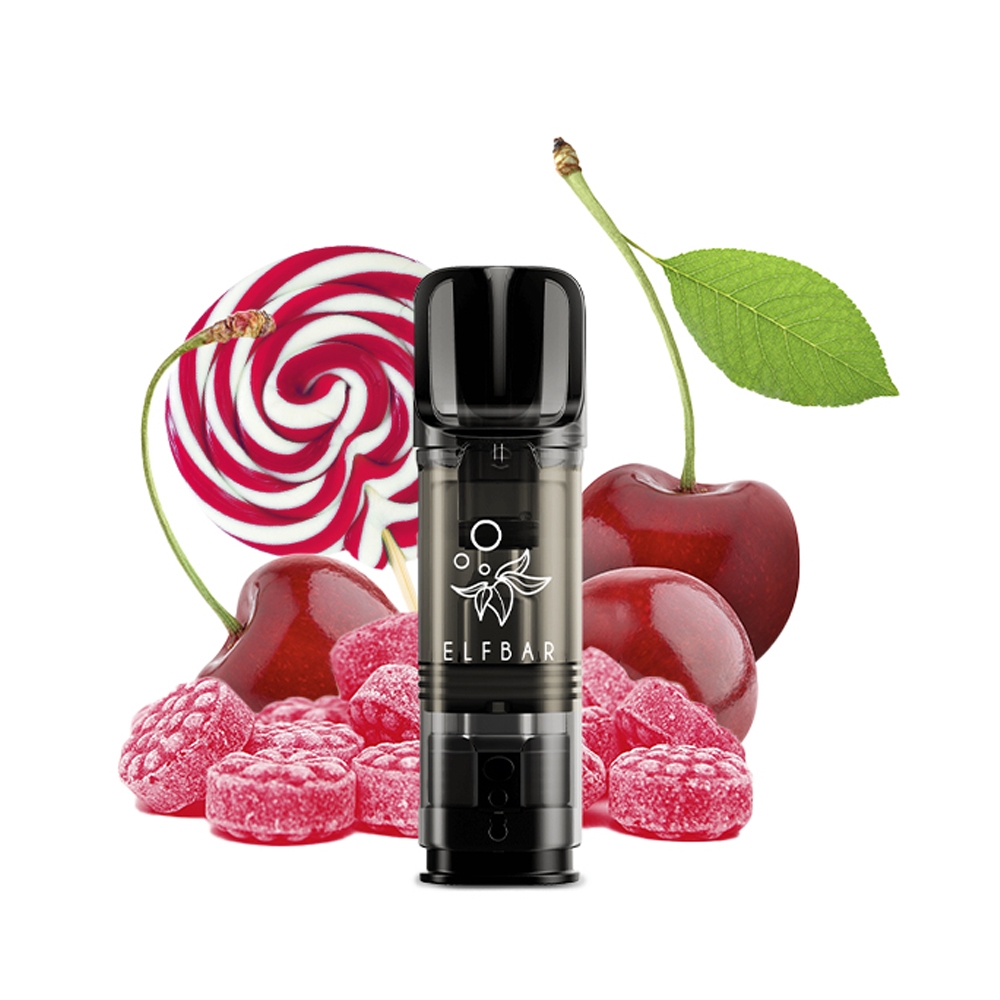 Elfbar ELFA POD (2stk) - Cherry Candy(Cherry) 20mg