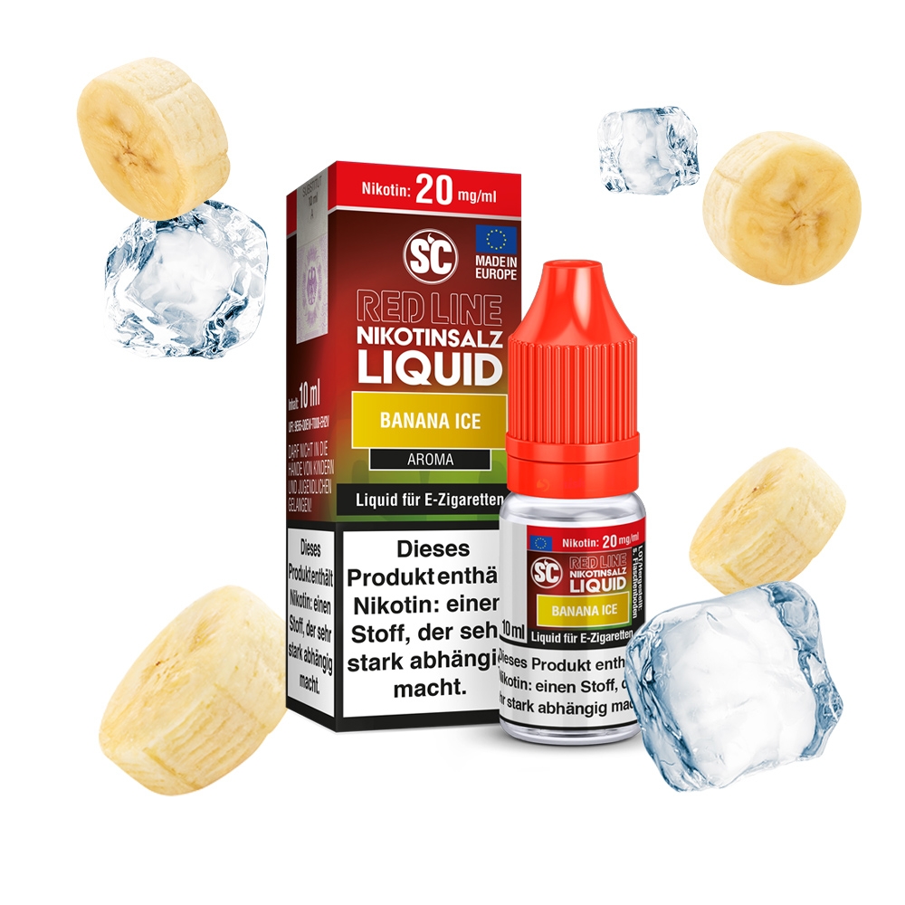 SC Red Line Nikotinsalz Liquid 20mg - Banana Ice