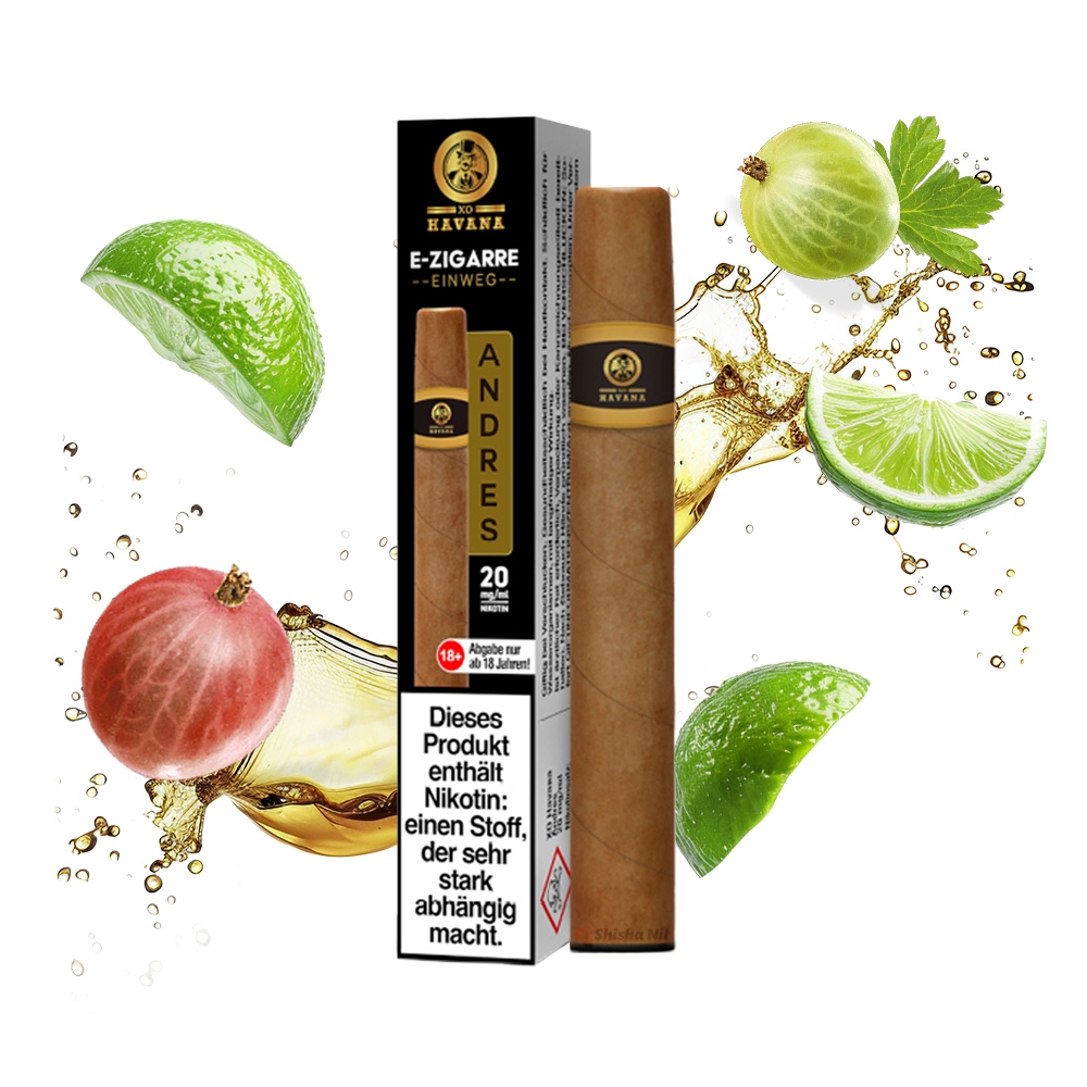 XO Havana 600 E-Shisha 20mg - Andres