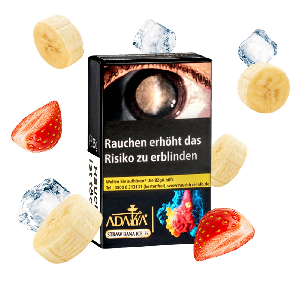 Adalya Tabak 25g - Straw Bana Ice (22)
