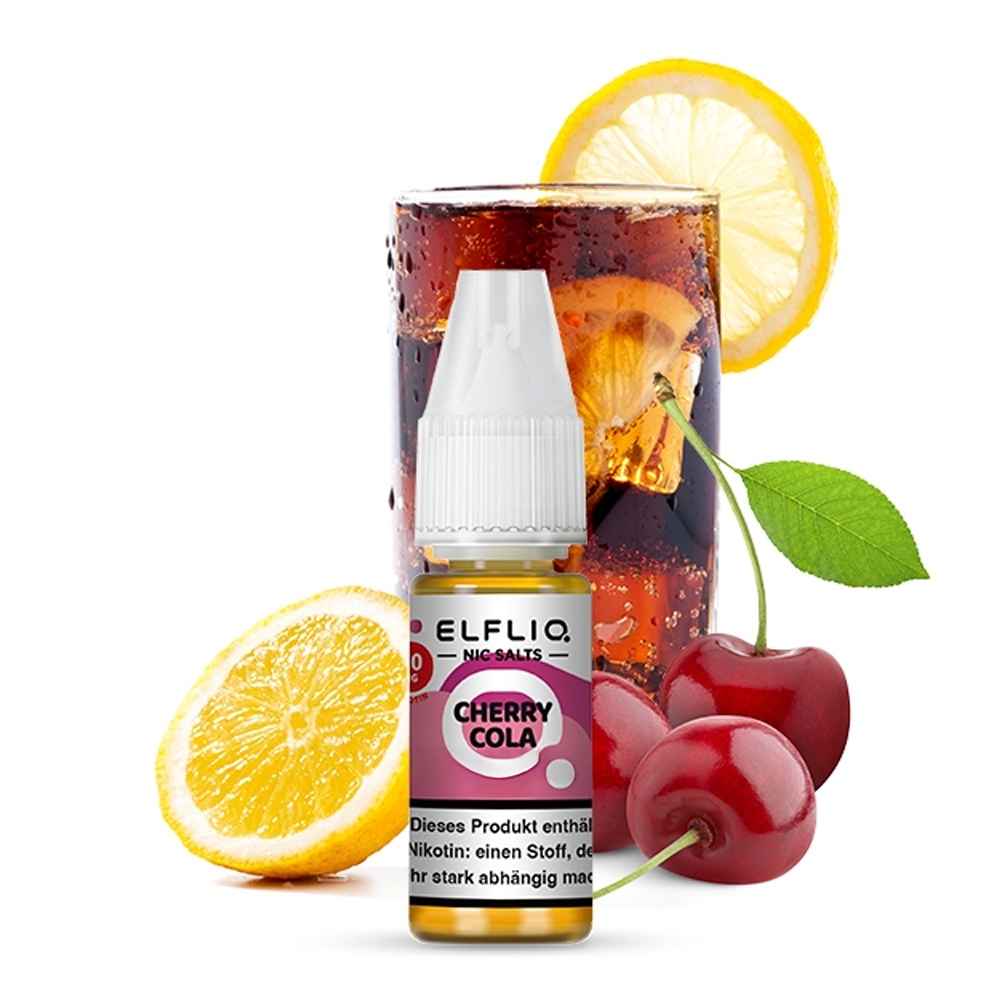 ELFLIQ Nikotinsalz Liquid 10mg - Cherry Cola
