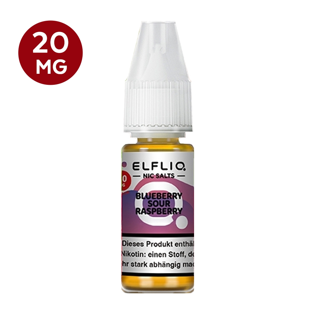 ELFLIQ Nikotinsalz Liquid 20mg - Blueberry Sour Raspberry