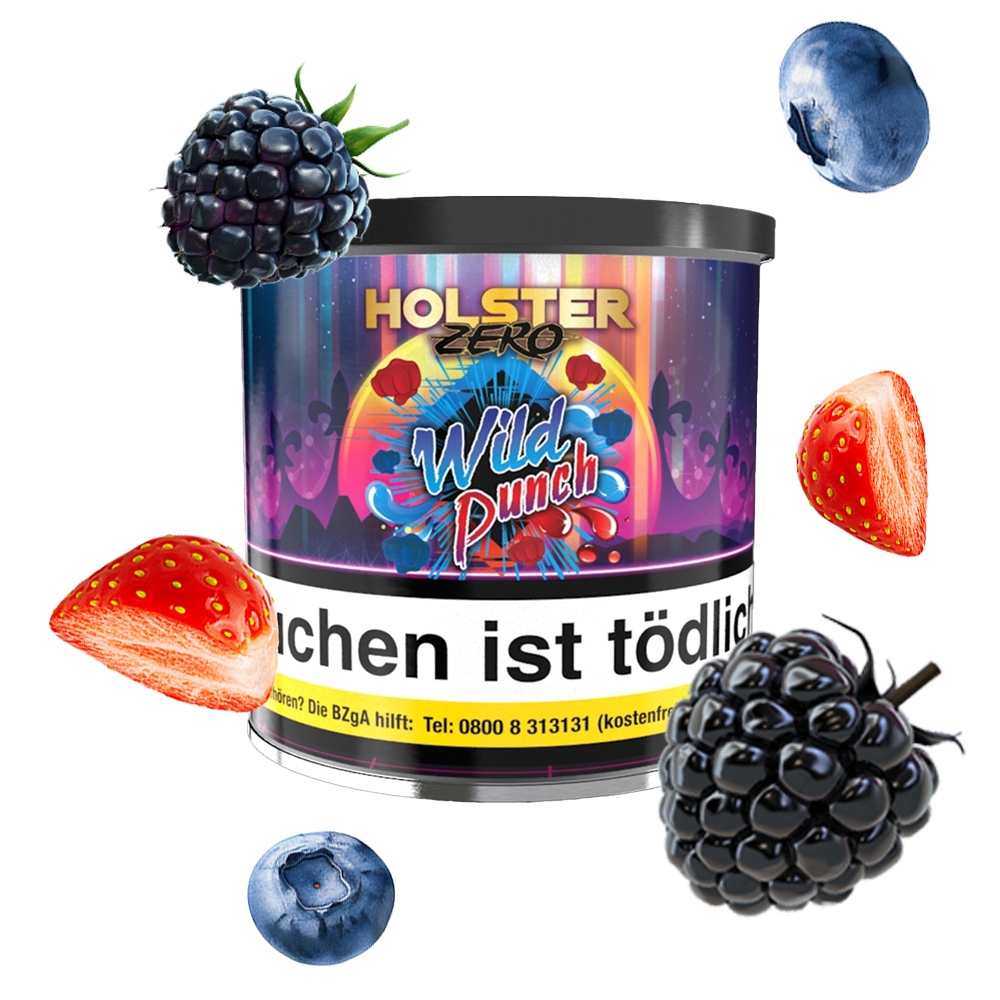 Holster Tobacco Zero 75g - Wild Punch