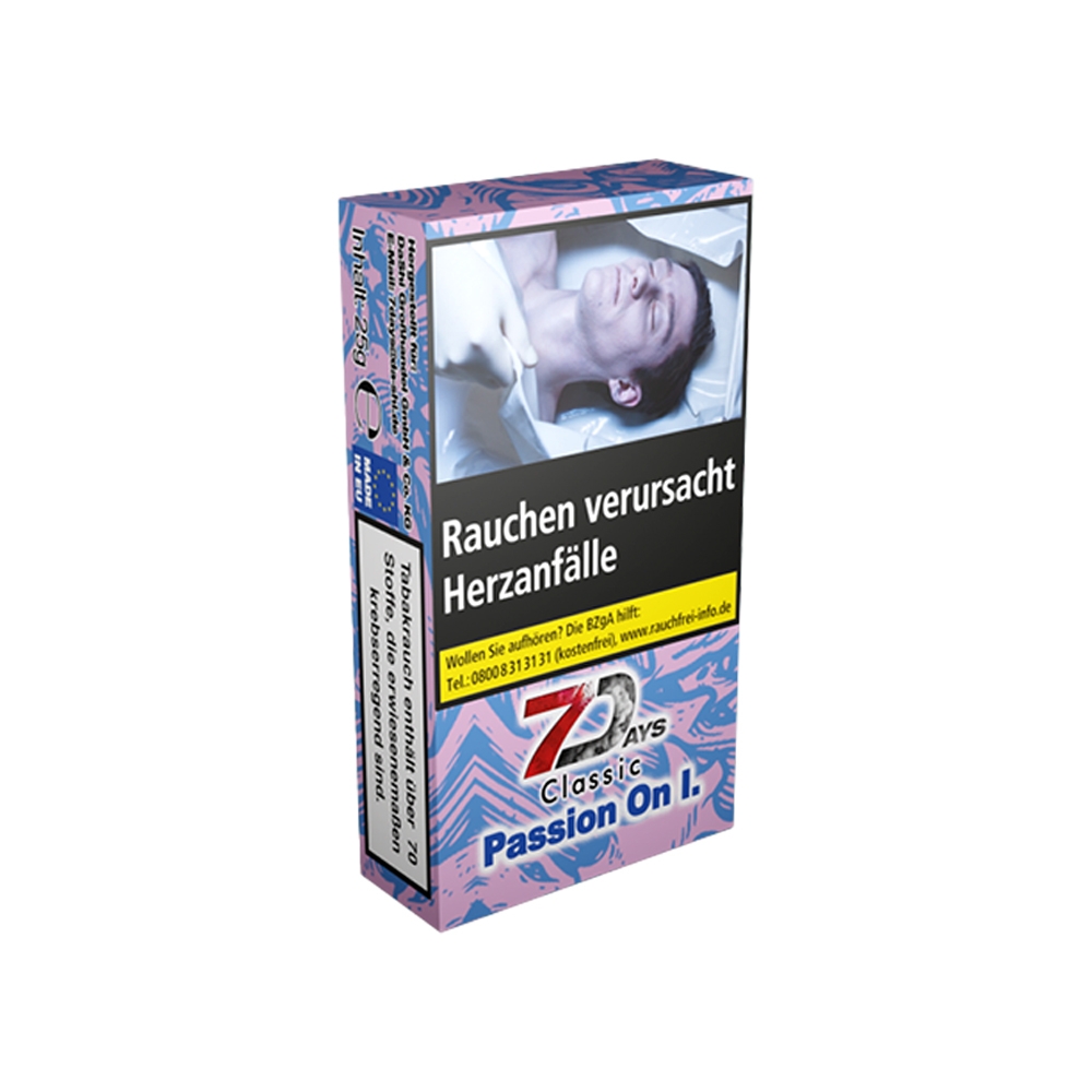 7 Days Tabak Classic 25g - Passion On I.