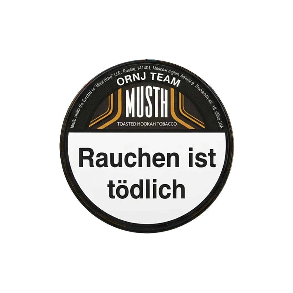 MustH Tobacco 125g - Oranj Team