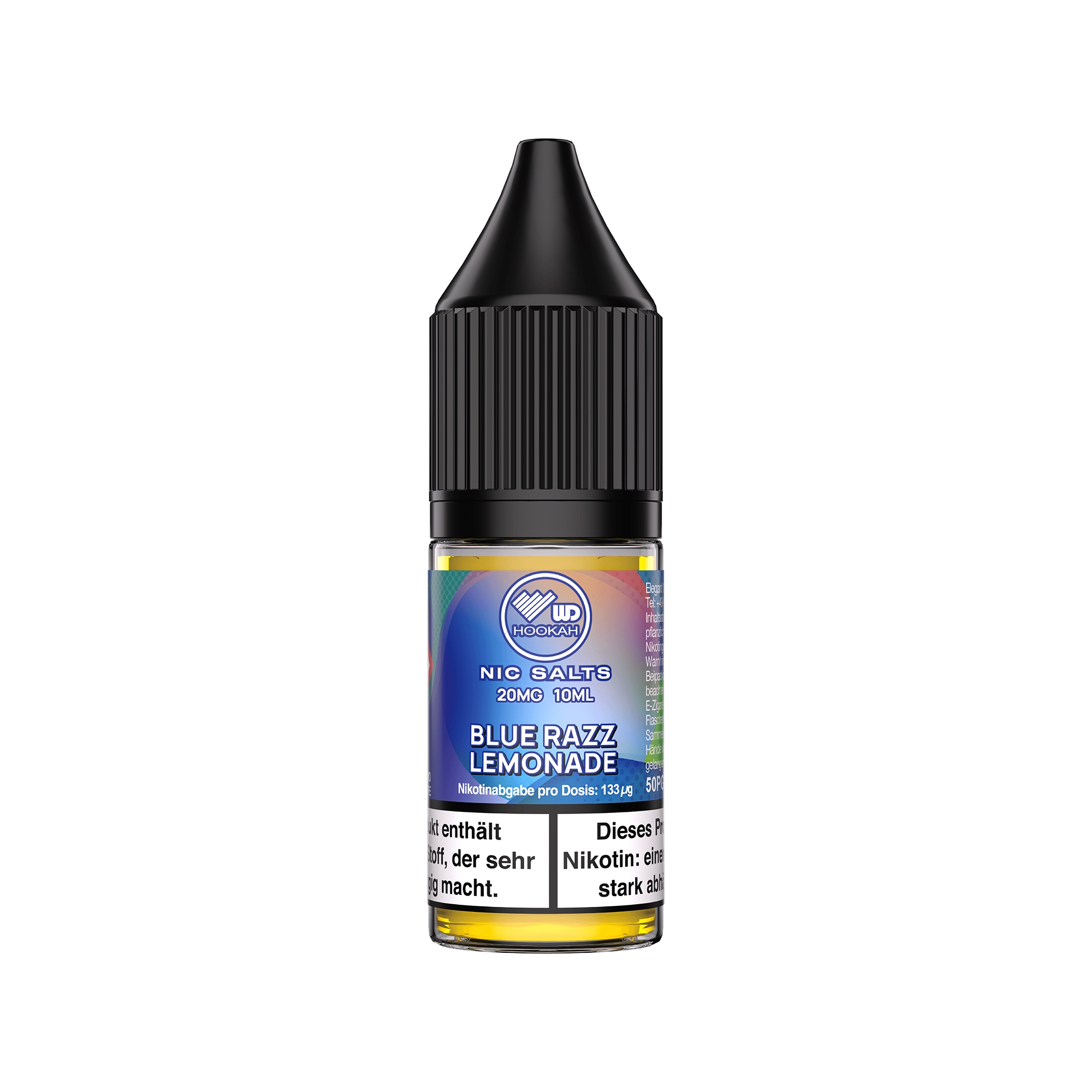 WD Hookah NicSalt 20mg - Blue Razz Lemonade