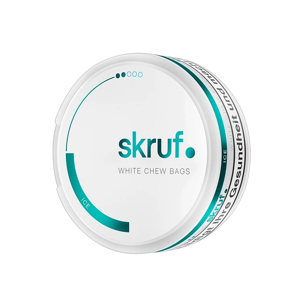 Skruf #2 - 7mg/g – Ice White Chew Bags
