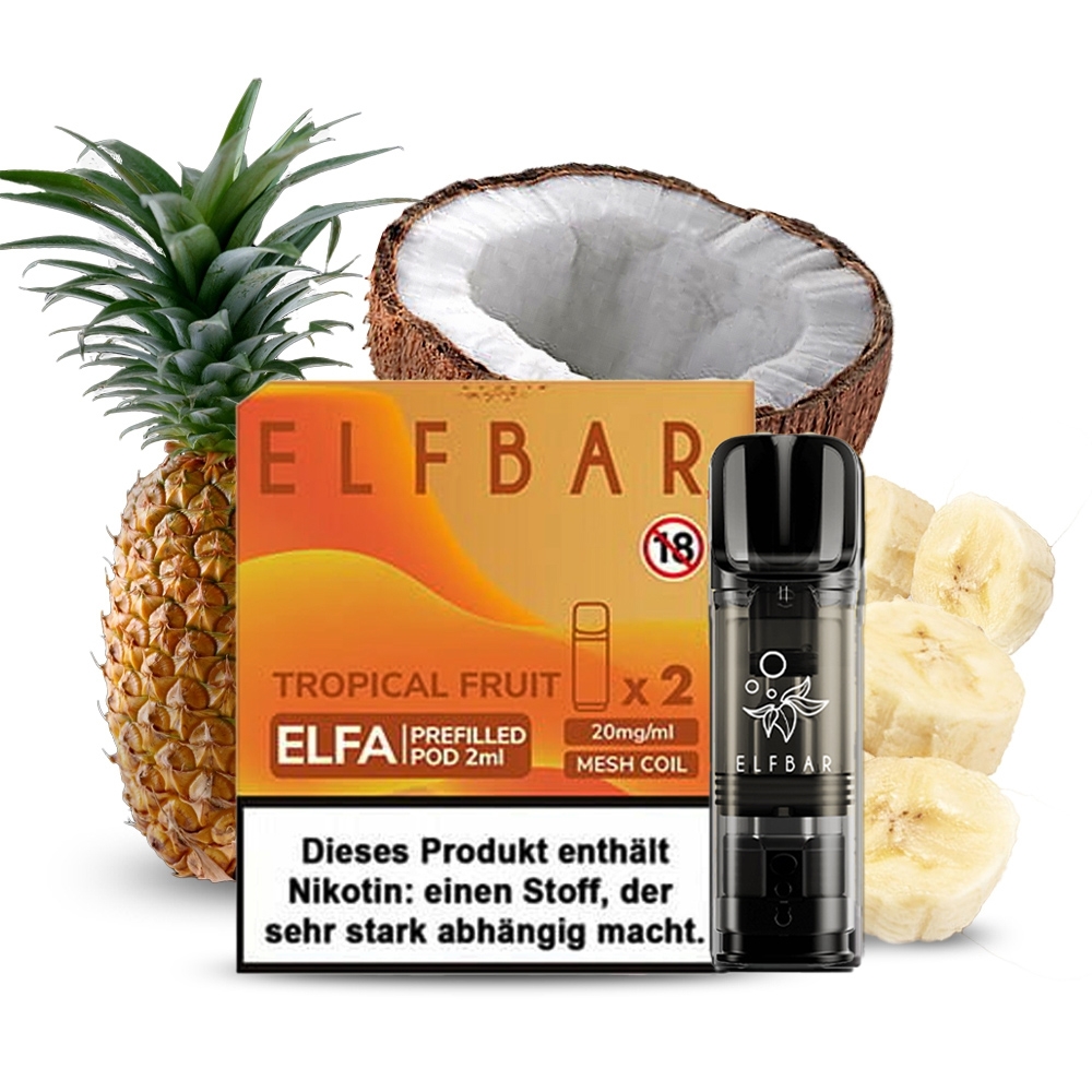 Elfbar ELFA POD (2stk) - Tropical Fruit 20mg