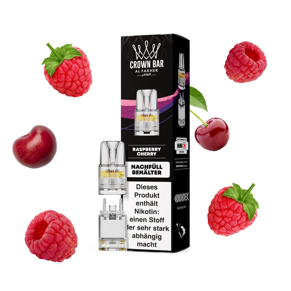 Al Fakher Mini Pods 3000 - Raspberry Cherry