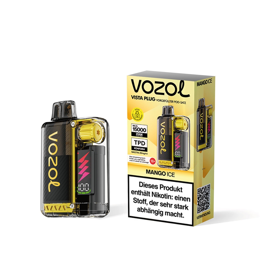 Vozol Vista Plug Starterkit 15000 - Mango Ice