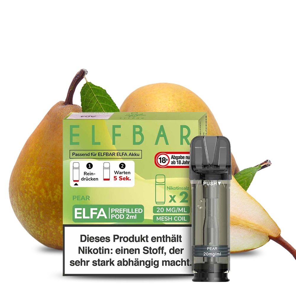 Elfbar ELFA POD (2stk) - Pear 20mg