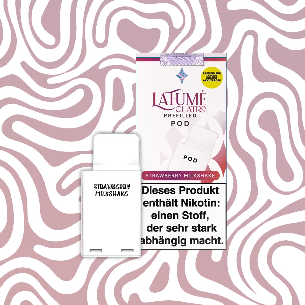 La Fume Cuatro POD (1 stk) - Strawberry Milkshake 20mg