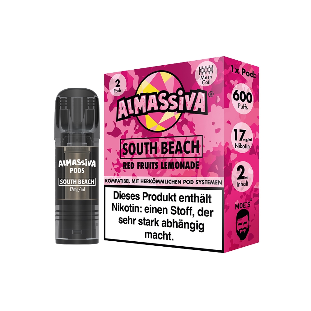 Almassiva POD 17mg (2stk) - South Beach