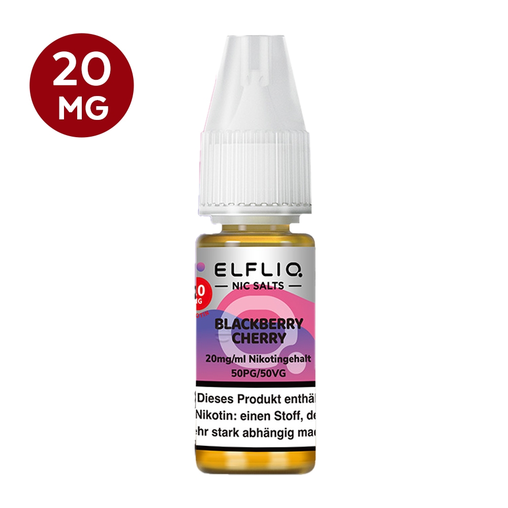 Elfbar Elfliq - Blackberry Cherry 20mg - Nikotinsalz Liquid
