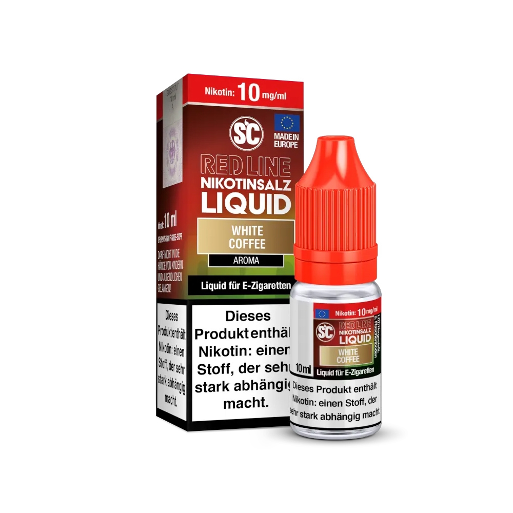 SC Red Line Nikotinsalz Liquid 10mg - White Coffee