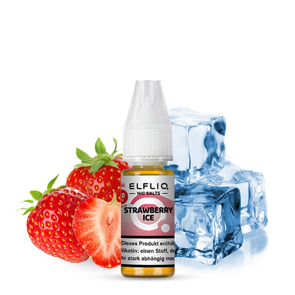 ELFLIQ Nikotinsalz Liquid 20mg - Strawberry Ice