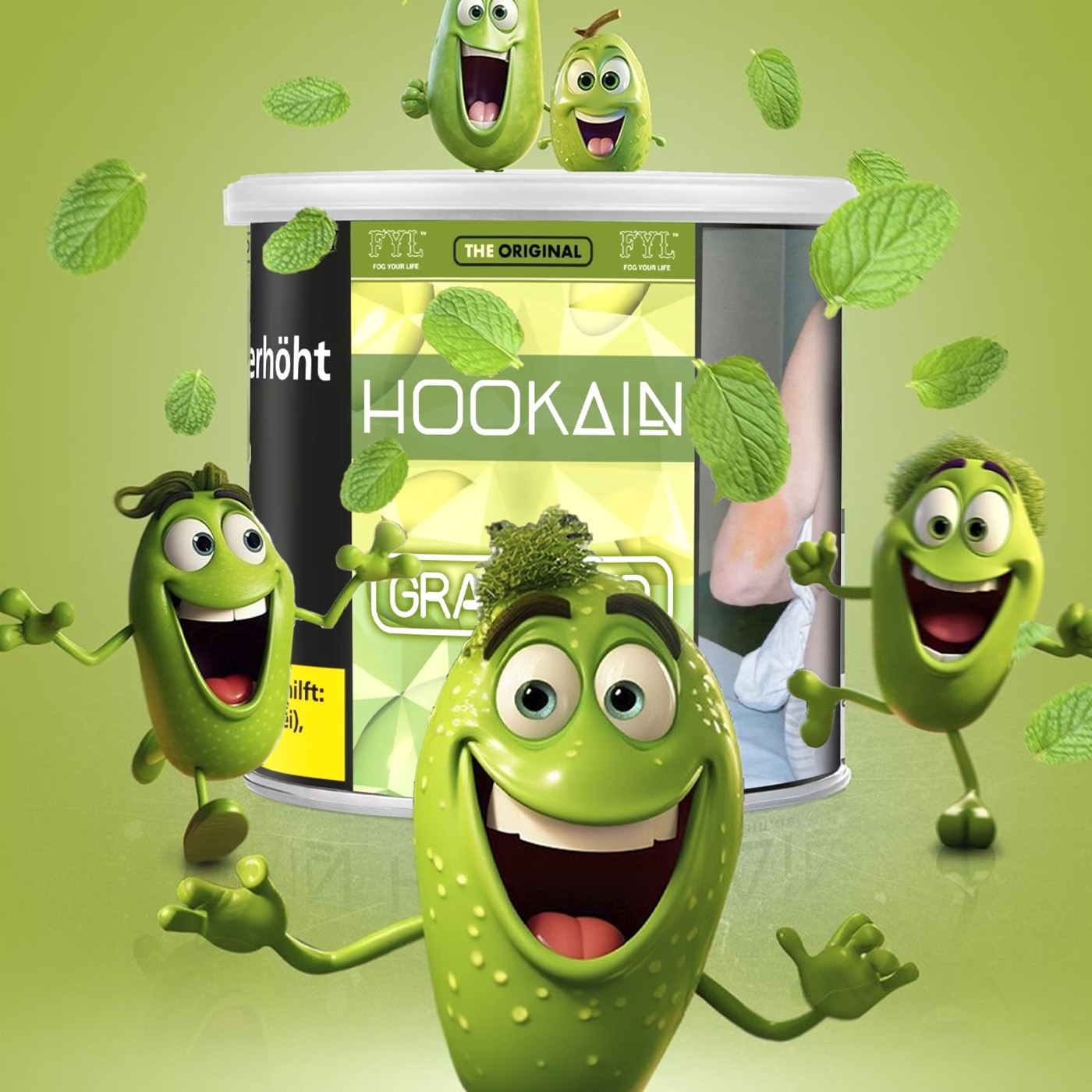 Hookain Tobacco 200g - Gray Mind