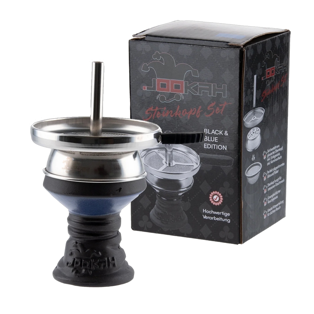 Jookah Steinkopf Set - Blau