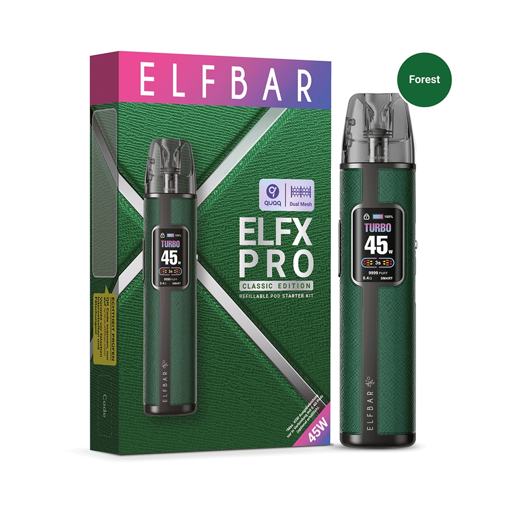 Elfbar ELFX PRO Refillable Kit - Forest