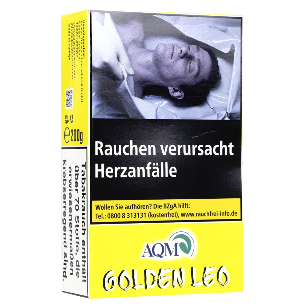 Aqua Mentha Premium Tobacco 200g - Golden Leo (10)