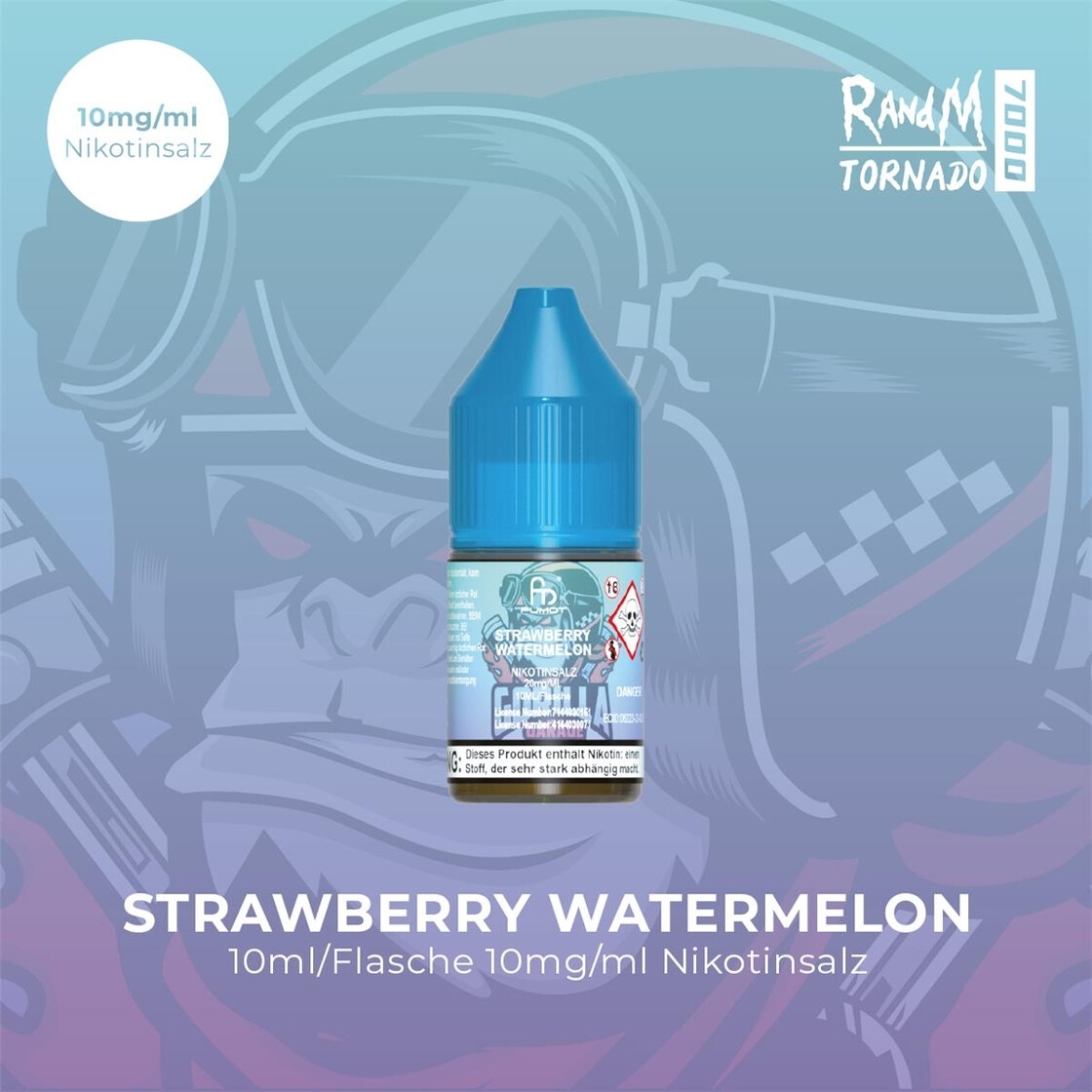 RandM Tornado Liquid 10mg - Strawberry Watermelon 
