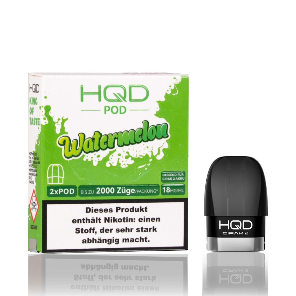 HQD Cirak 2 - Watermelon - Pod (2er Pack)