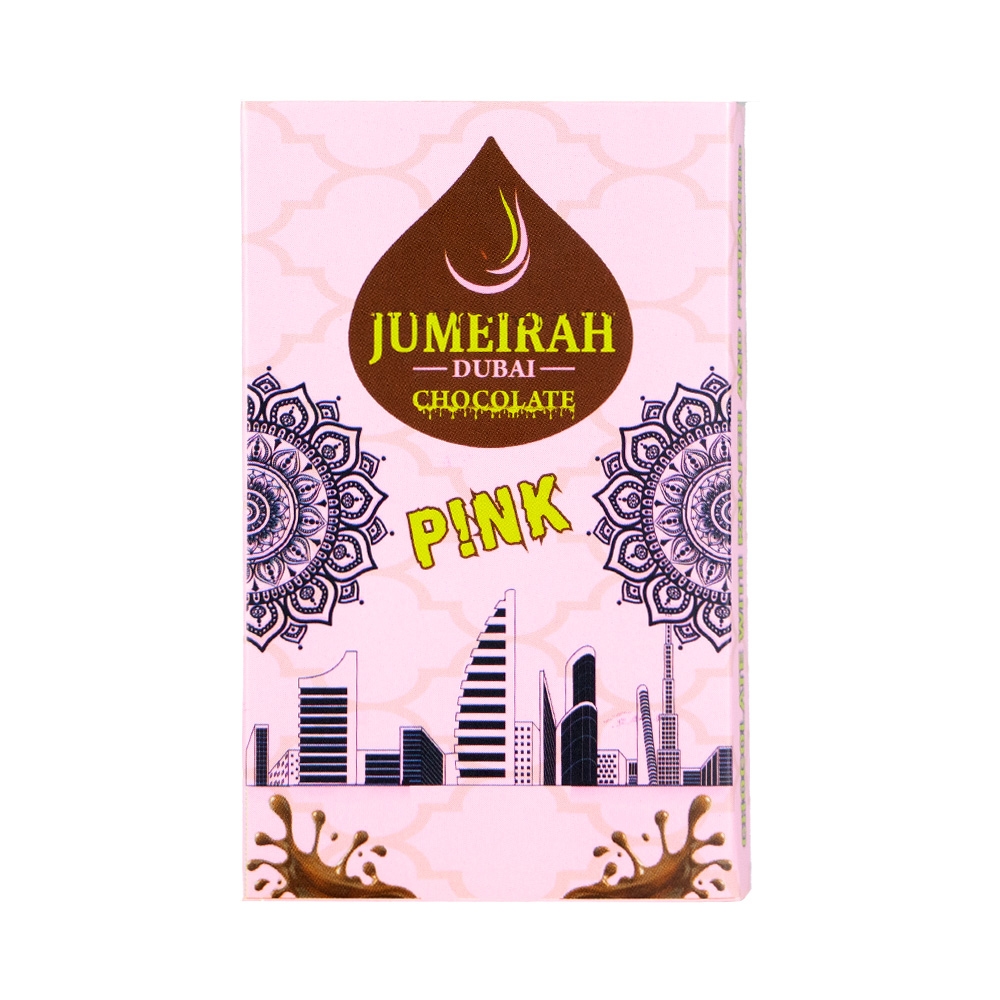 Jumeirah Dubai Schokolade 75g - Pink
