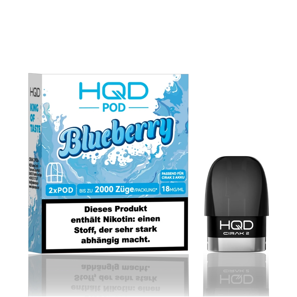 HQD Cirak 2 - Blueberry - Pod (2er Pack)