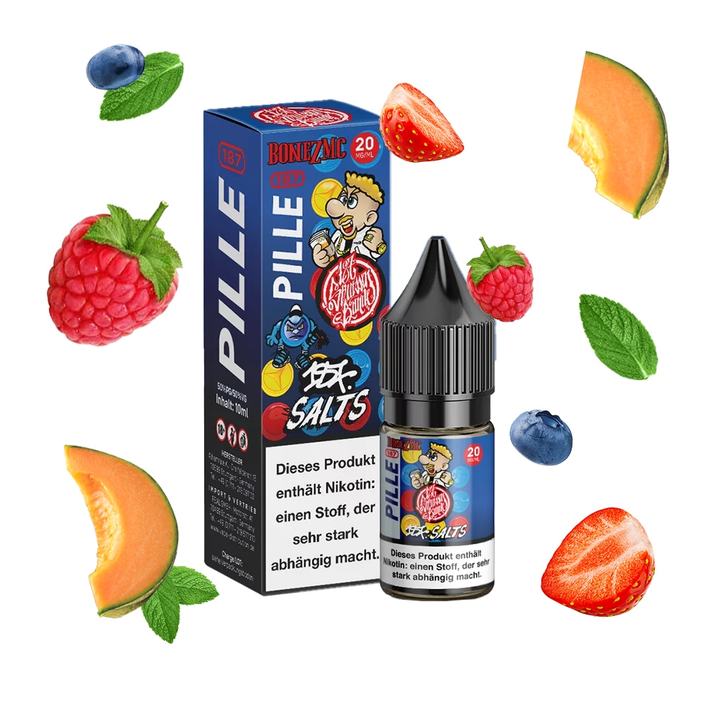 187 NicSalt Liquid 20mg - Pille 