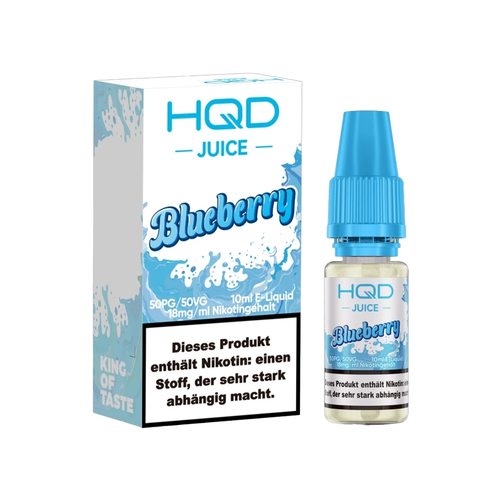 HQD Juice 18mg Liquid - Blueberry