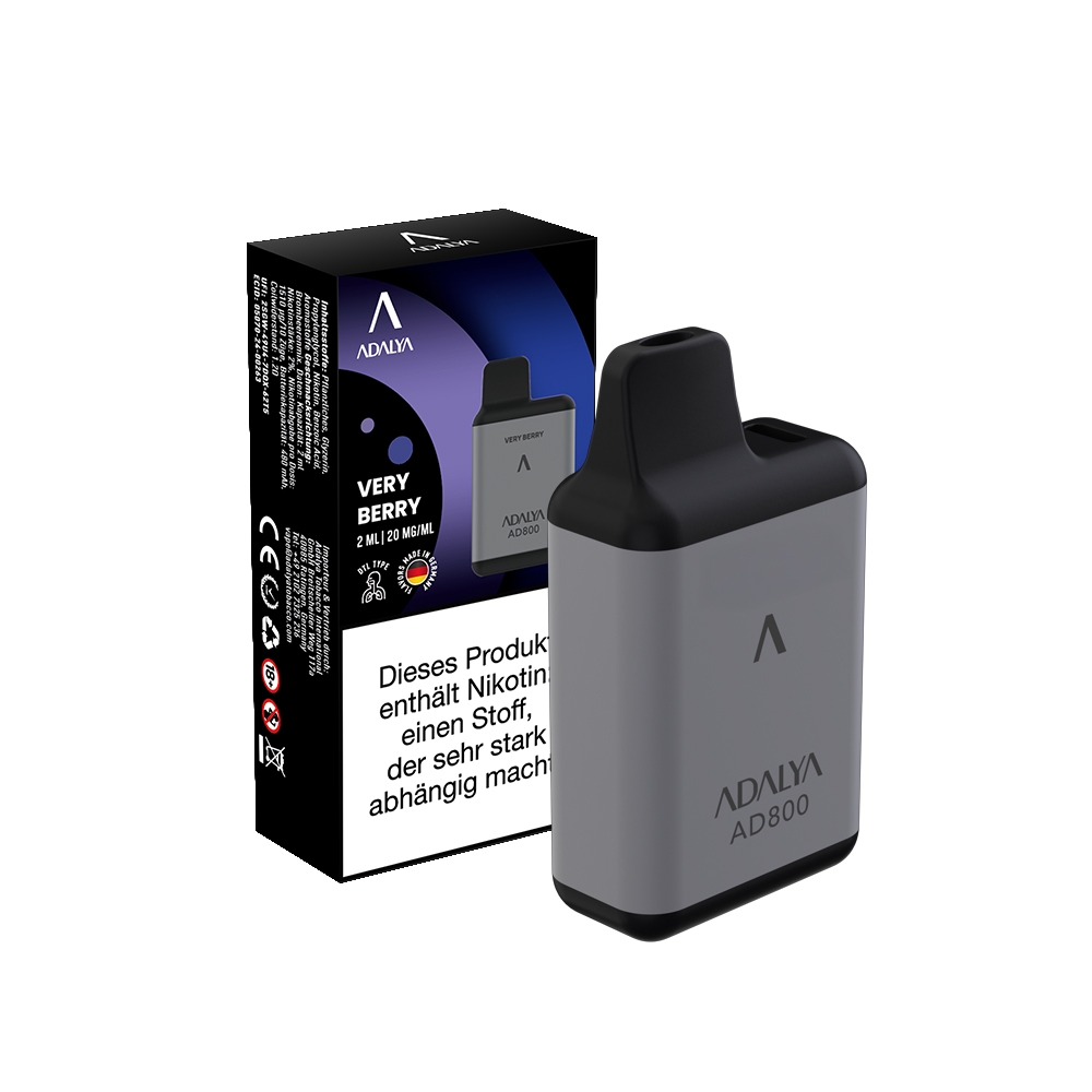 Adalya AD800 Vape - Very Berry 20mg