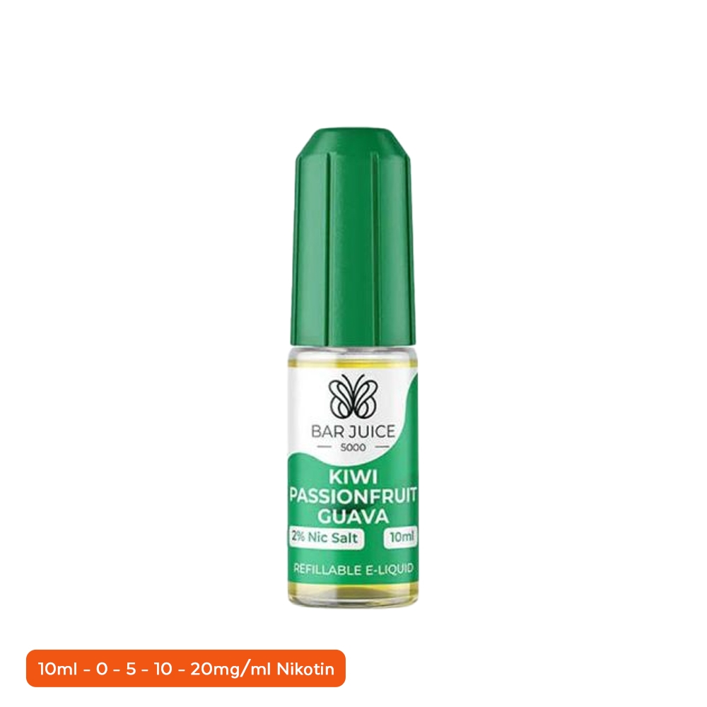 Bar Juice 5000 Nicsalt 10mg - Kiwi Passionfruit Guava