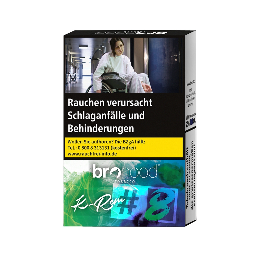 Brohood Tobacco 25g - #8 K-Rem