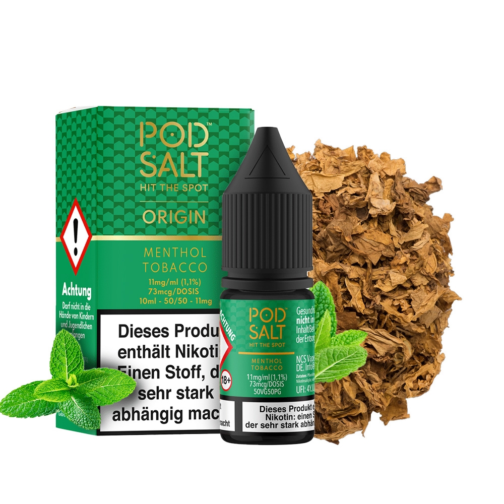 POD SALT Core Liquid 11mg - Origin Menthol Tobacco