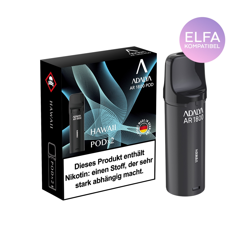 Adalya AR1800 Pod (2stk) - Hawaii 20mg
