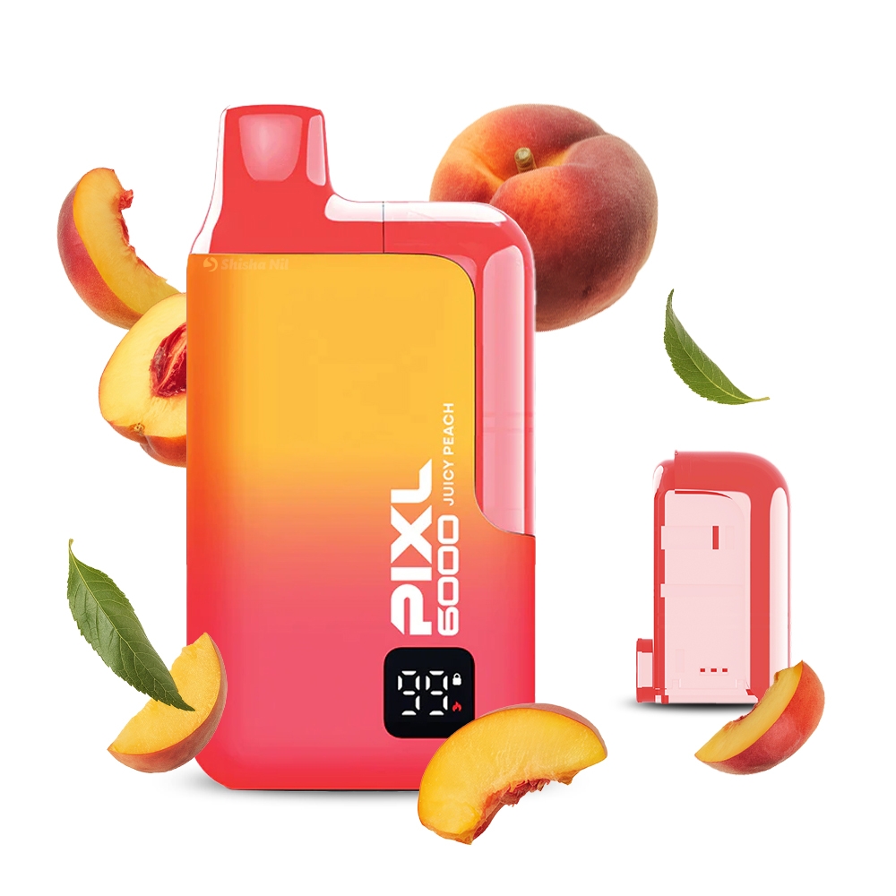 PIXL 6000 Vape (2ml) - Juicy Peach 20mg