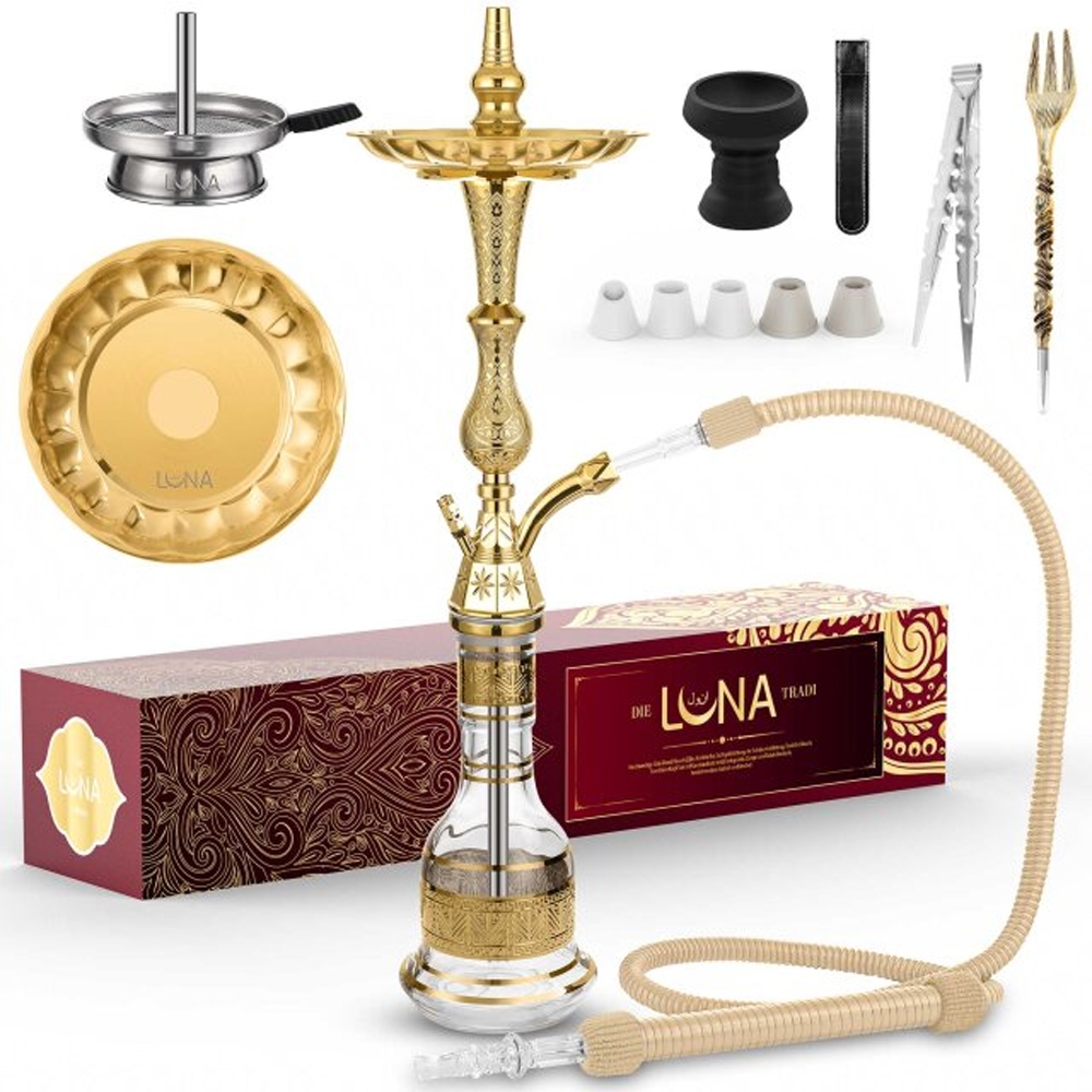 Luna Hookah Tradi - Transparent