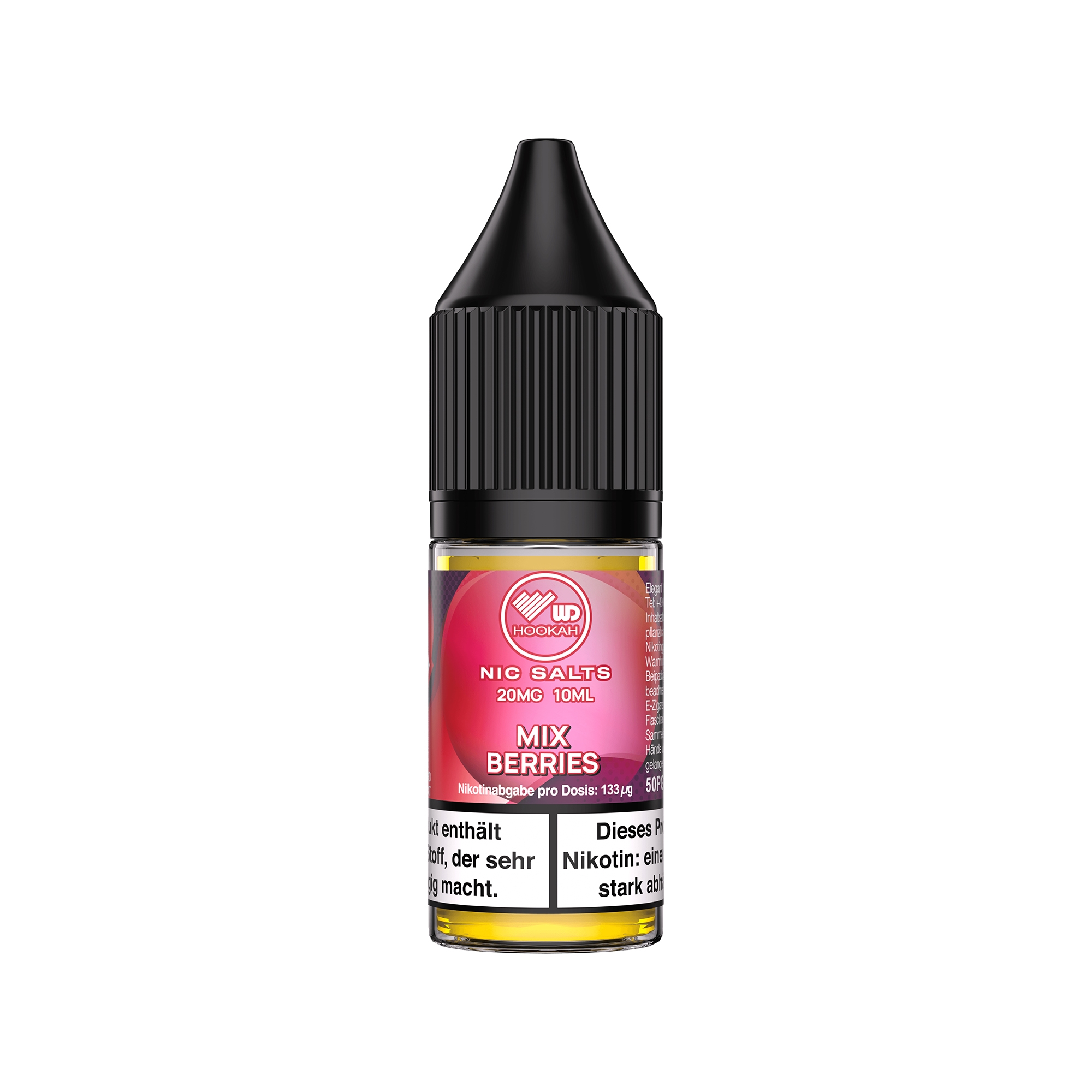 WD Hookah NicSalt 20mg - Mix Berries