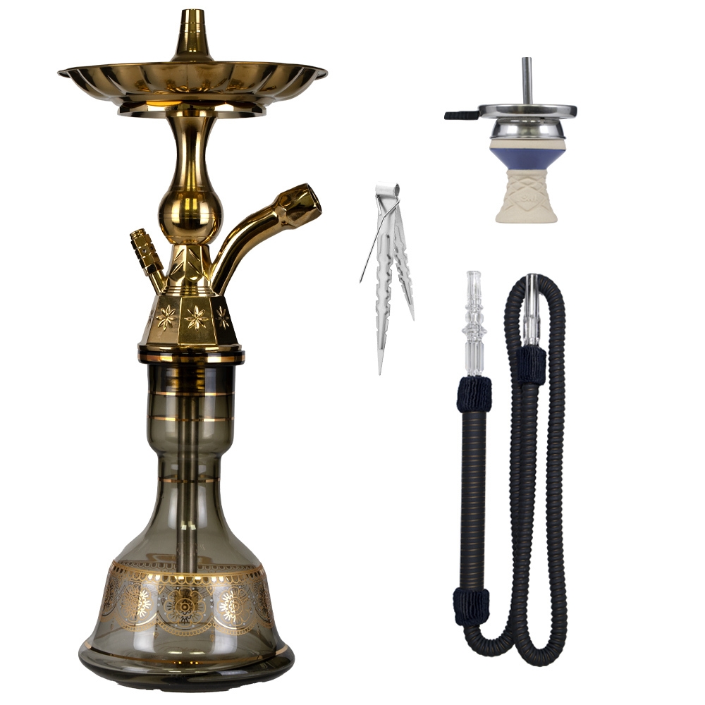 Luna Hookah Small Tradi - Deep Amber