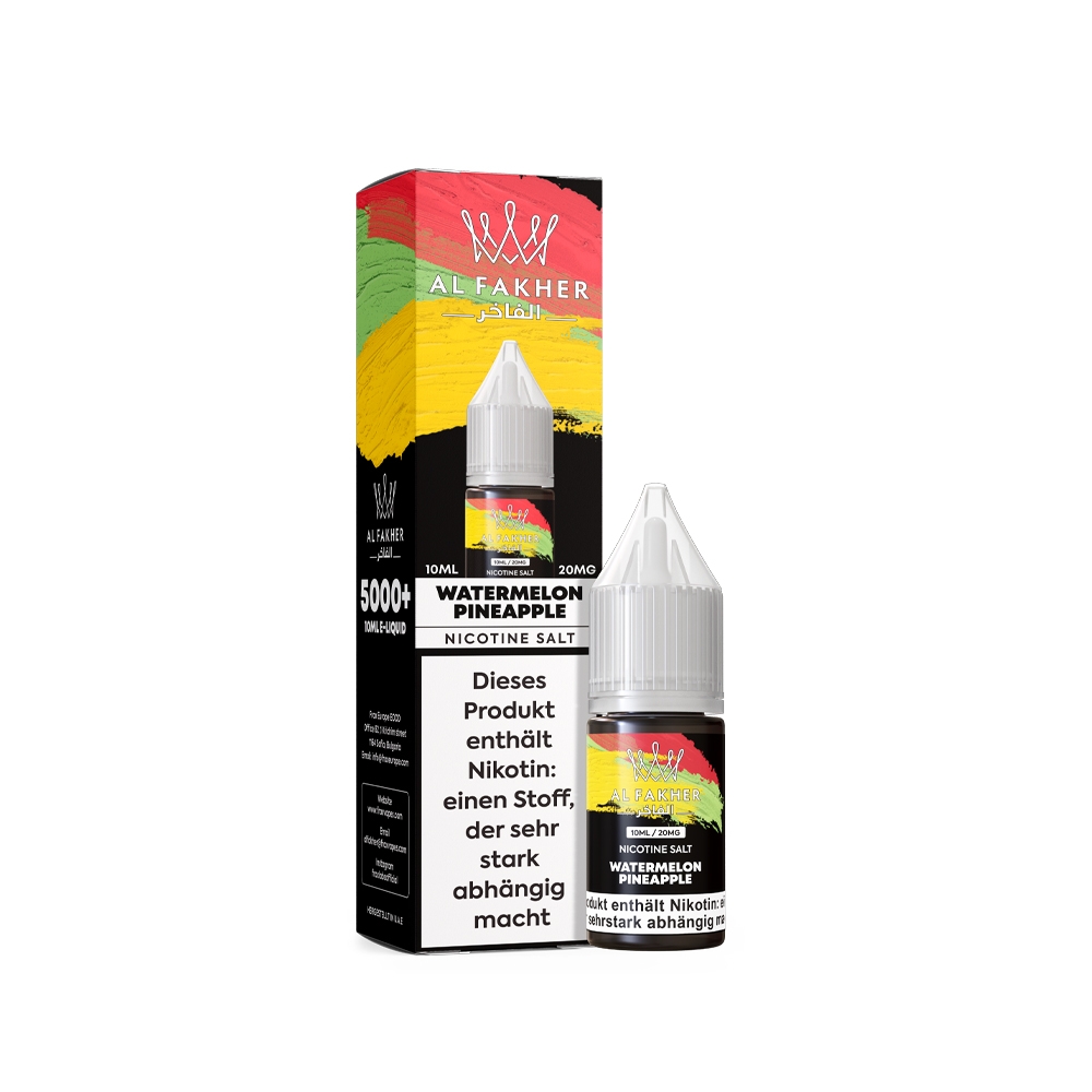 Al Fakher Liquid 20mg - Watermelon Pineapple