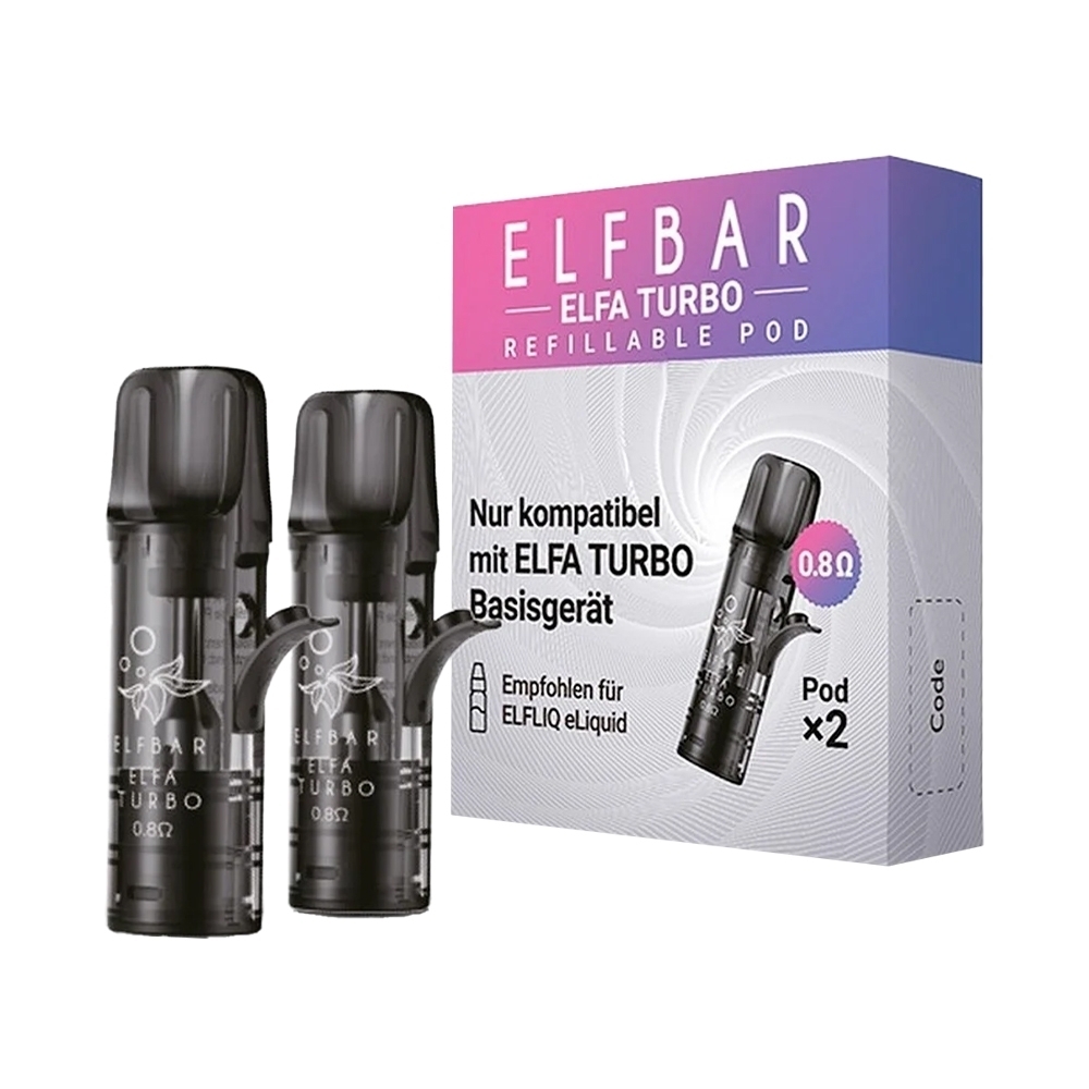 Elfbar ELFA Turbo Kit - Aurora Cyan - Bundle
