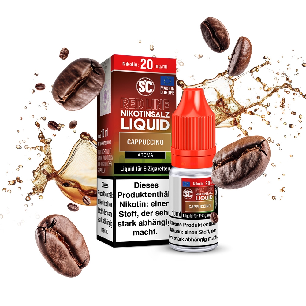 SC Red Line Nikotinsalz Liquid 20mg - Cappuccino