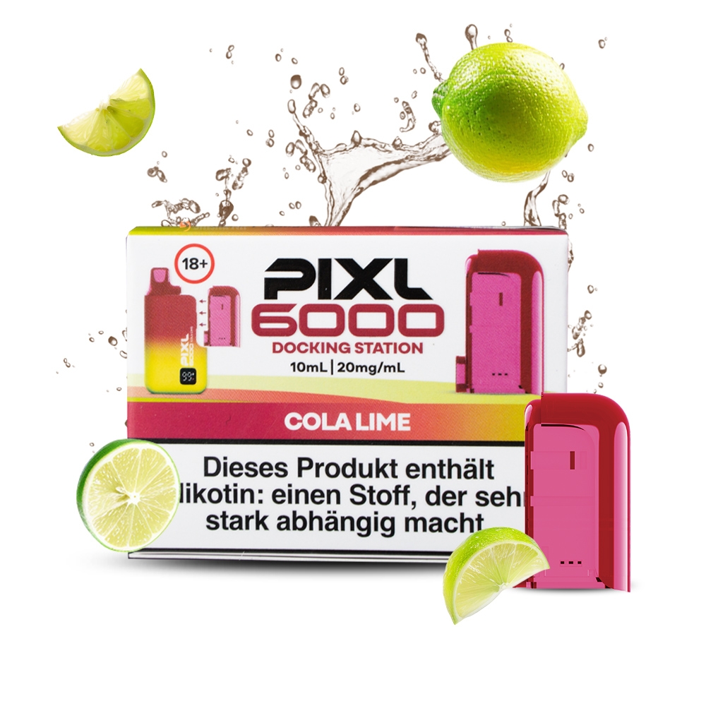 PIXL 6000 Pod - Cola Lime 20mg