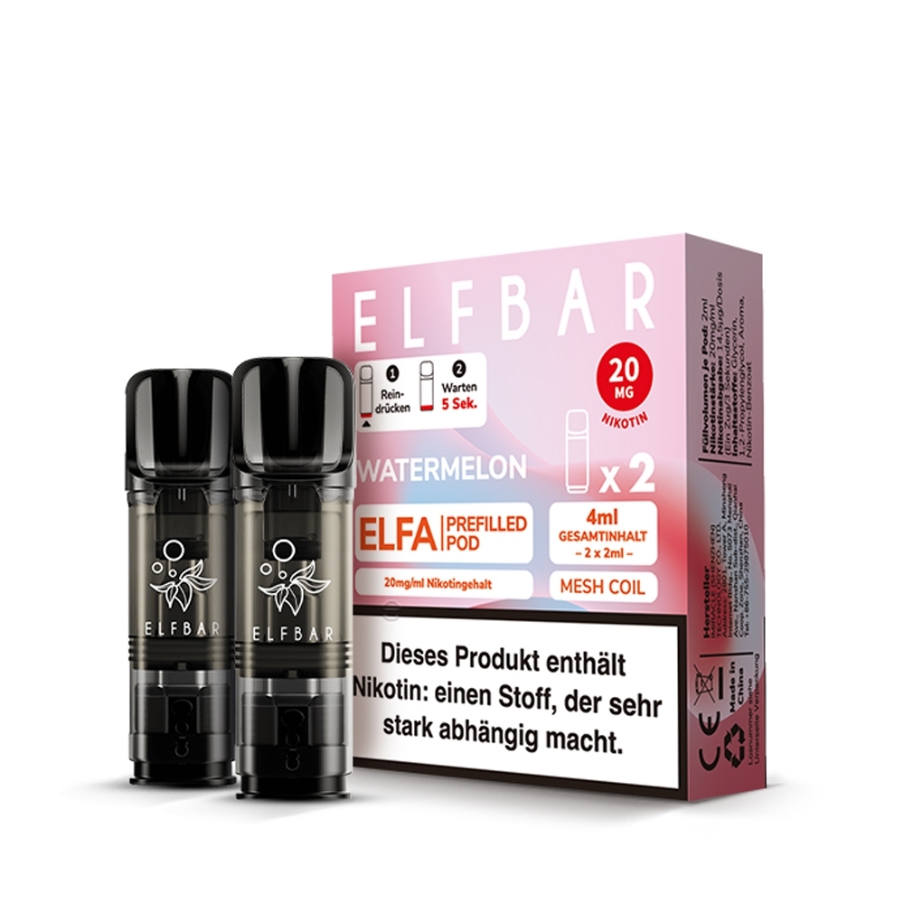 Elfbar ELFA POD (2stk) - Watermelon 20mg